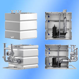 不锈钢污水提升设备