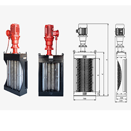 双鼓渠道式格栅